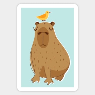 Capybara in Transcendental Meditation Magnet